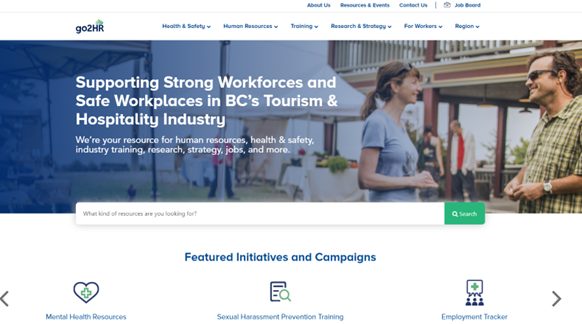 go2HR’s new website 2023