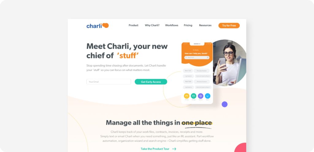 Case study for CharliAI