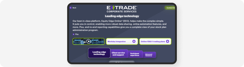 Case Study for Etrade