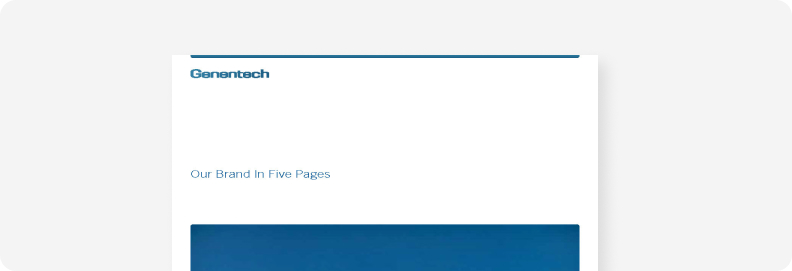 Case study for Genentech