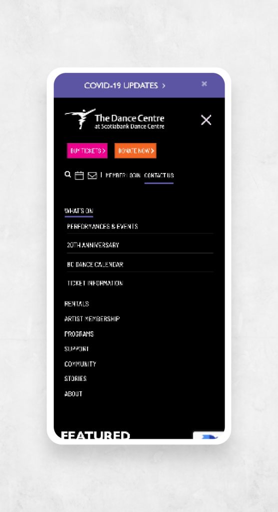 Case study for The Dance Centre